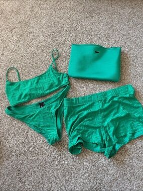 Green Triangl Bikini